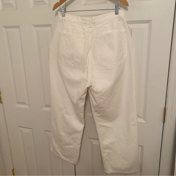 The Frankie Shop - DREW DENIM PANTS / White Size M - Picture 8 of 8
